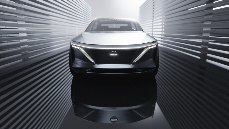 Illustration for article titled The Nissan IMs Concept Is An Electric Sport Sedan That Looks Pretty Sharp